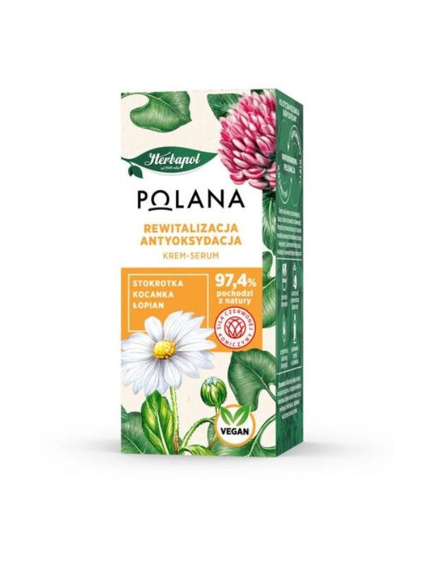 Herbapol Polana Rewitalizacja i Antyoksydacja Krem-Serum do twarzy 30 ml (30-04-2023)