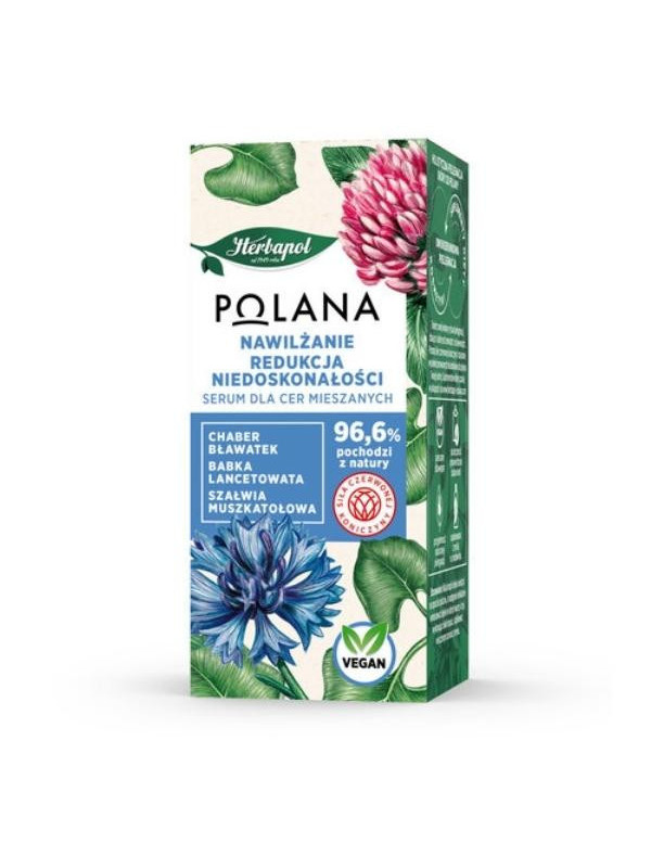 Herbapol Polana Moisturizing and Reducing Imperfections Serum for combination skin 30 ml