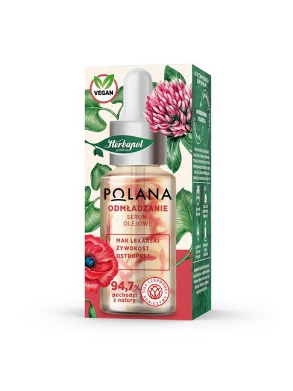 Herbapol Polana Odmładzanie Serum do twarzy olejowe 30 ml (31-03-2023)