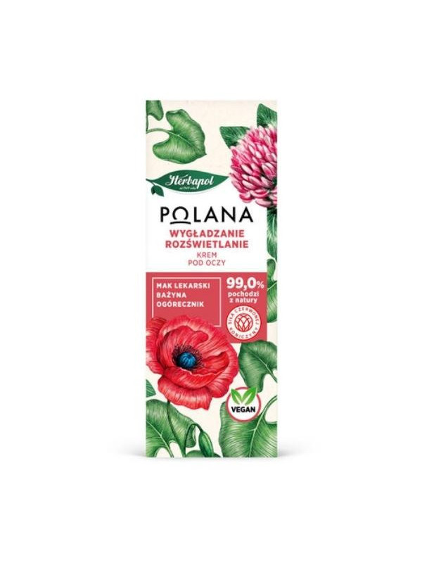 Herbapol Polana Smoothing and Brightening Eye cream 15 ml