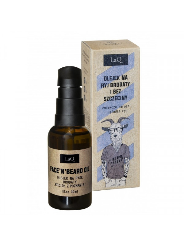 LaQ Kozioł z Poznania Aftershave i do baardolie 30 ml