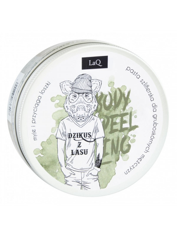 LaQ Wild of the Forest Was en Scrub voor mannen 200 ml