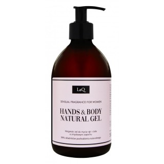 LaQ Hands & Body Sensual veganistische hand- en lichaamswasgel voor vrouwen 500 ml