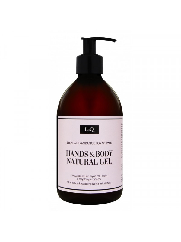 LaQ Hands & Body Sensual veganistische hand- en lichaamswasgel voor vrouwen 500 ml