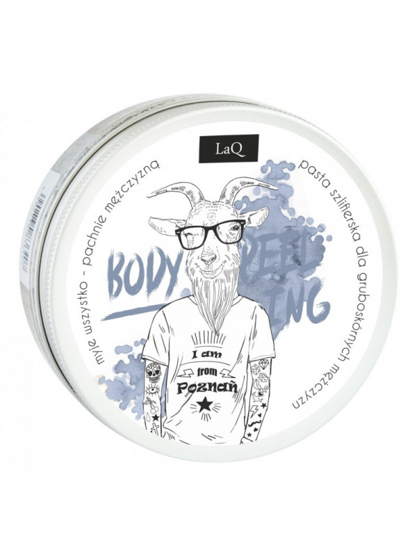 LaQ Kozioł z Poznania Peeling voor mannen 200 ml