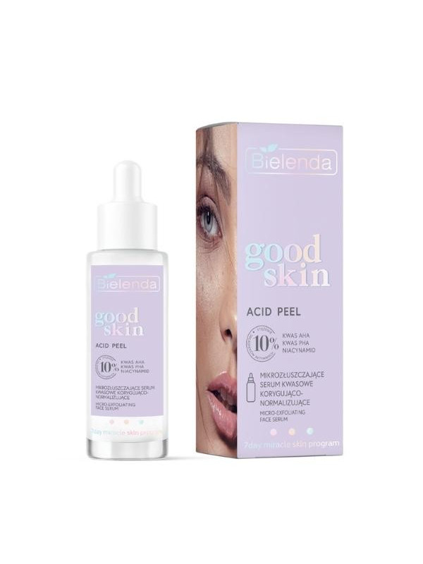 Bielenda GOOD SKIN ACID PEEL micro-exfoliating correcting and normalizing face Serum 30 ml