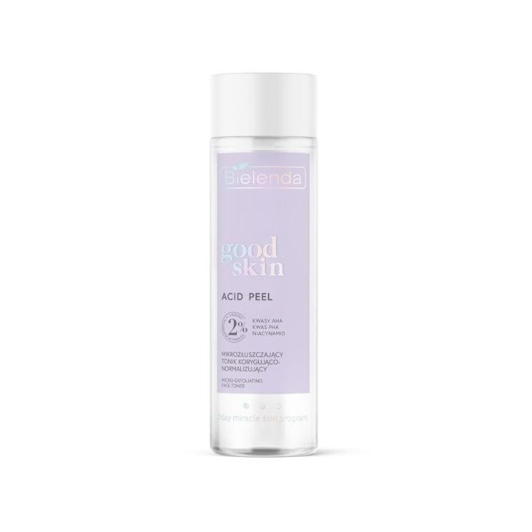 Bielenda GOOD SKIN ACID PEEL micro-exfoliating correcting and normalizing toner 200 ml