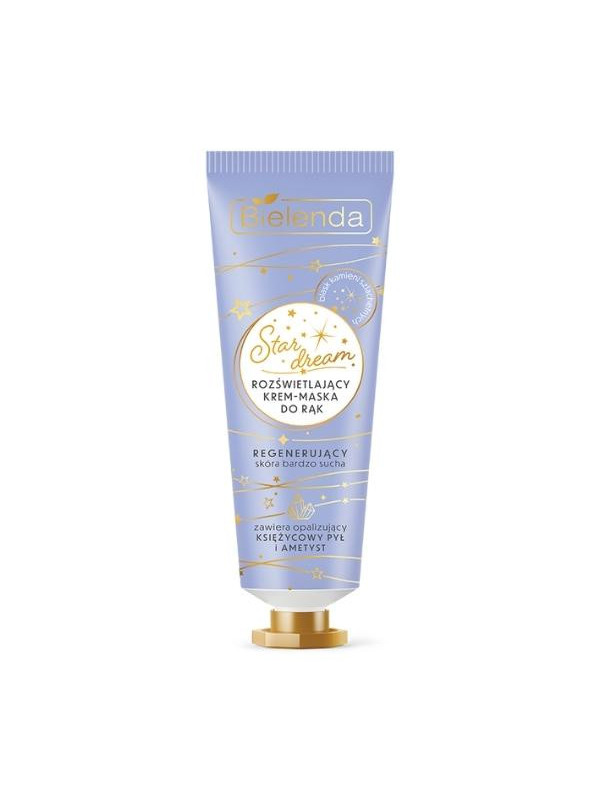 Bielenda STAR DREAM illuminating Regenererende handcrème-masker 50 ml