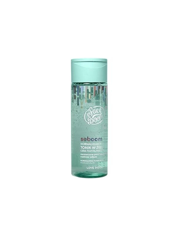 FaceBoom SEBOOM Normaliserende Gel Tonic Dopieszczający Pomagier 200 ml