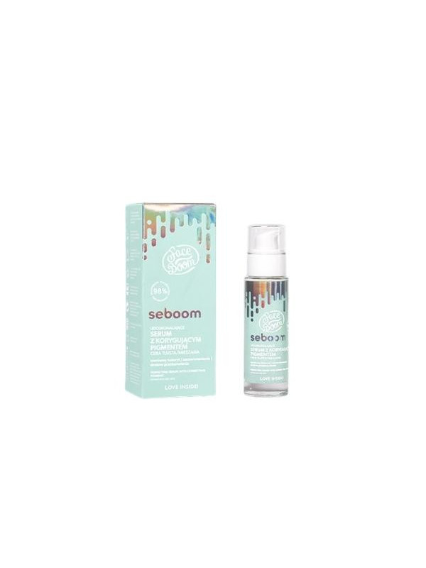 FaceBoom SEBOOM Perfecting Serum met corrigerend pigment Dyskretny Wybawiciel 30 ml