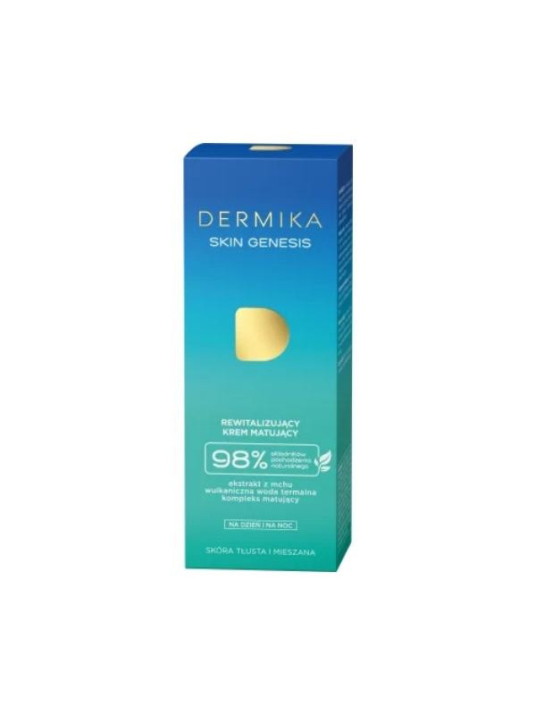 Dermika SKIN GENESIS revitaliserende gezichtscrème voor dag en nacht matterend 50 ml