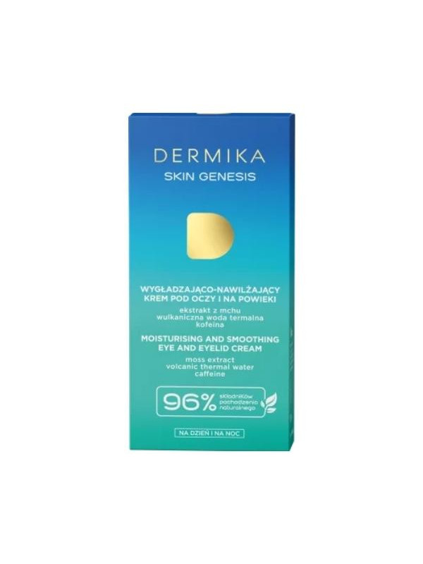 Dermika SKIN GENESIS gladmakende en hydraterende oog- en ooglidcrème 15 ml