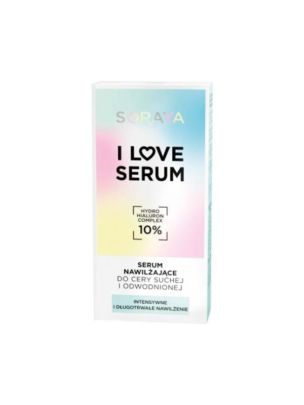 Soraya I LOVE SERUM Vochtinbrengend serum voor de droge en vochtarme huid 30 ml