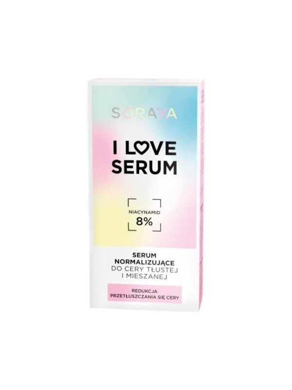 Soraya I LOVE SERUM Normalizing serum for oily and combination skin 30 ml