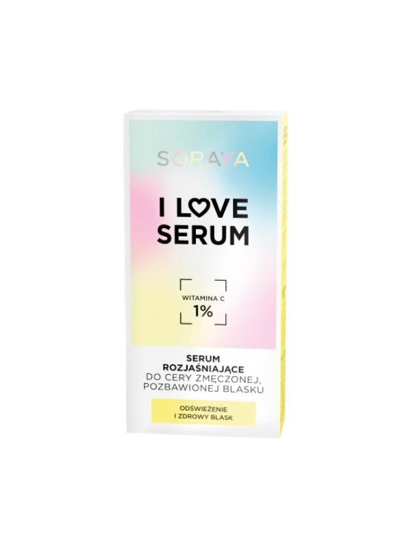 Soraya I LOVE SERUM Verhelderend serum voor de vermoeide, doffe huid 30 ml