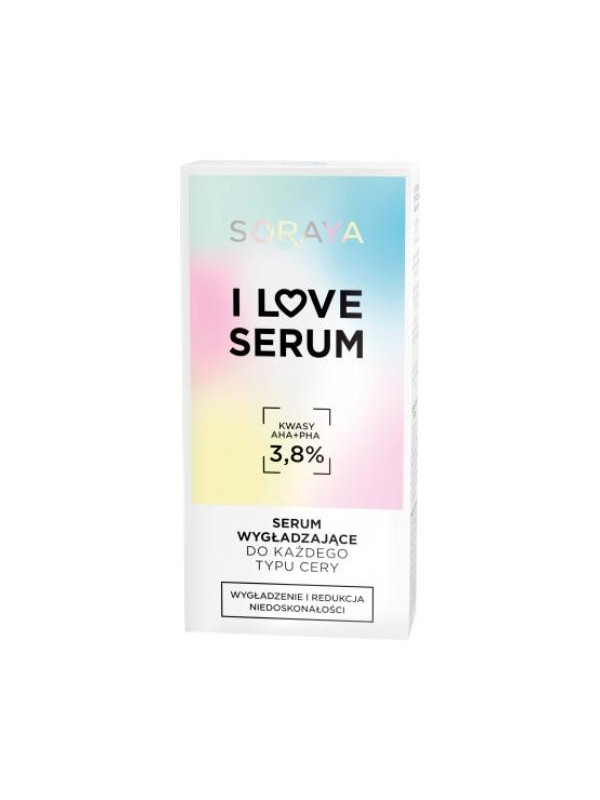 Soraya I LOVE SERUM Smoothing serum for all skin types 30 ml