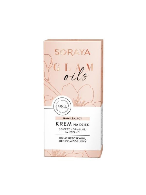 Soraya GLAM OILS moisturizing face cream for the day 50 ml