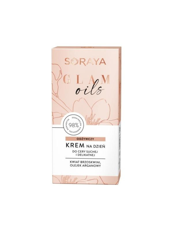 Soraya GLAM OILS voedende gezichtscrème voor de dag 50 ml