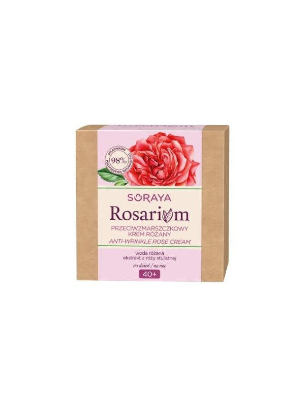 Soraya ROSARIUM anti-wrinkle rose face cream 40+ 50 ml ( 30-08-2023 )