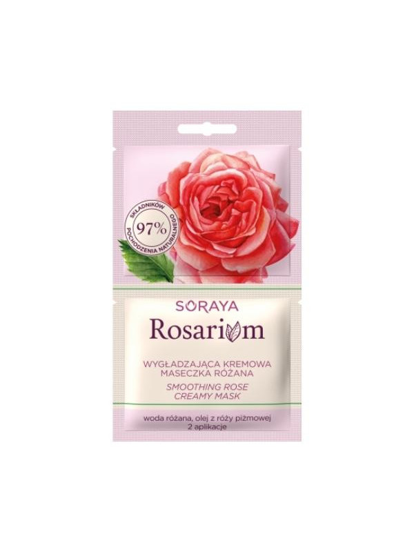 Soraya ROSARIUM gladmakende crème Roze gezichtsmasker 10 ml