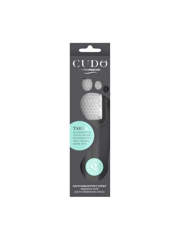 L'biotica CUDO Silky Feet Express Pedicure Foot grater Black 1 piece