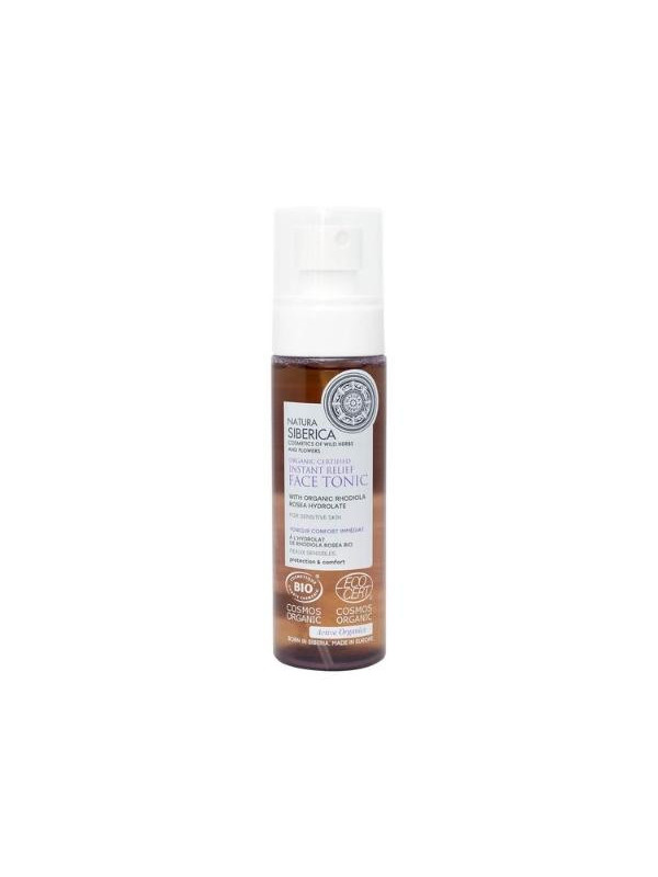 Natura Siberica Biologische Gecertificeerde Verzachtende Toner voor Gevoelige Huid met Rhodiola Rosea Hydrolaat 100 ml