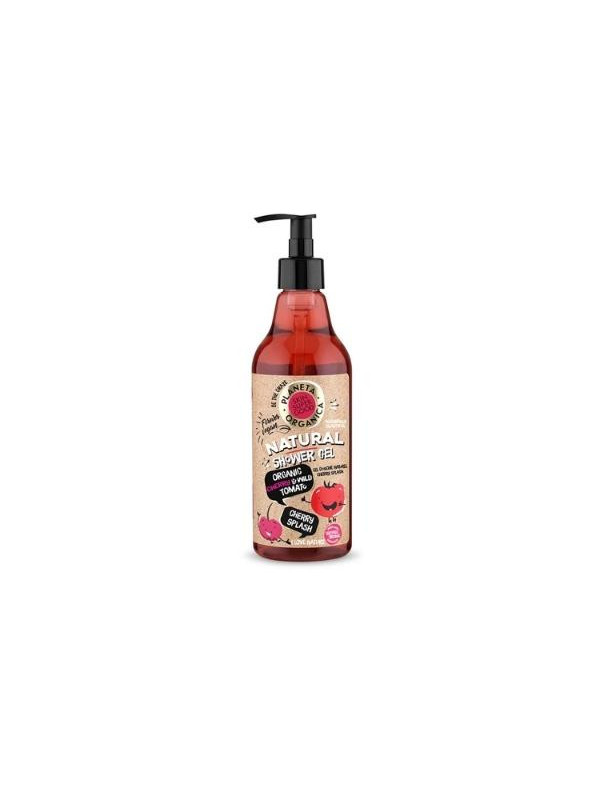 Planeta Organica Skin Super Good natural deeply moisturizing Shower Gel Cherry Splash 500 ml