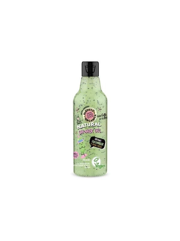 Planeta Organica Skin Super Good natural firming Shower Gel Cucumber and Chia Seeds 250 ml