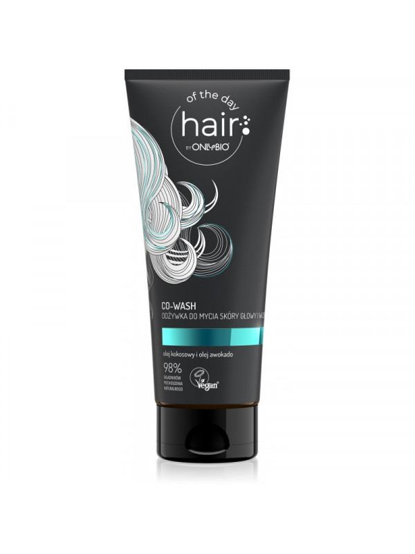 ONLYBIO Hair of the day Co-wash Conditioner for washing the scalp and hair 200 ml