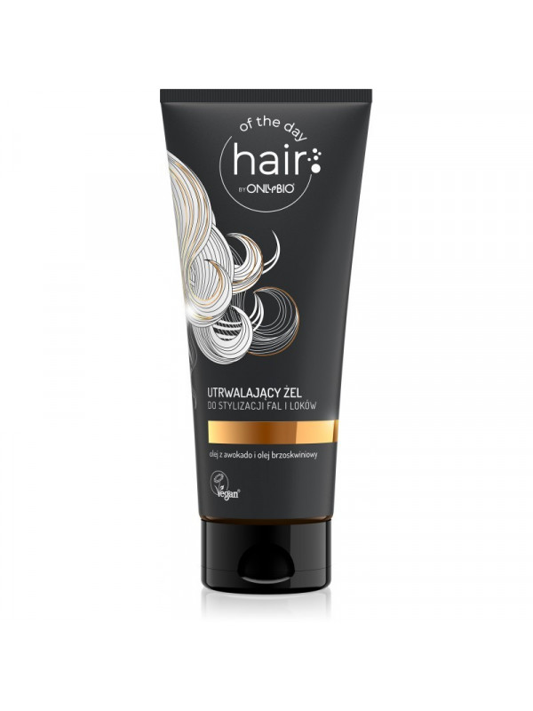 ONLYBIO Hair of the day Fixerende gel voor het stylen van golven en krullen 200 ml