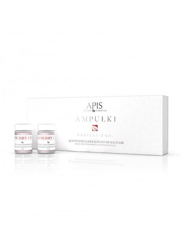 Apis Ampoules Activator with freeze-dried raspberries 5x5 ml