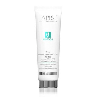 Apis Api-Podo Regenererende en hydraterende voetcrème met 20% ureum en geïoniseerd zilver 100 ml