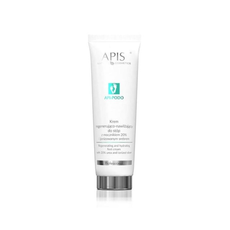 Apis Api-Podo Regenerating and moisturizing foot cream with 20% urea and ionized silver 100 ml