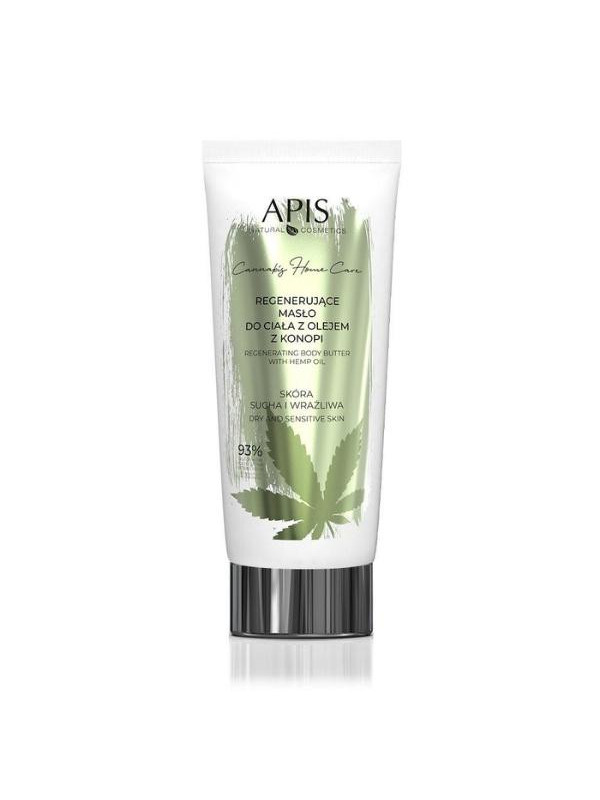 Apis Cannabis Home Care regenererende bodyboter met hennepolie 200 ml