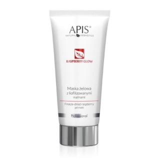 Apis Raspberry Glow Gelmasker met gevriesdroogde frambozen 200 ml