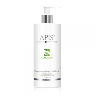 Apis Acne - Cleansing Stop Antibacterial tonic with green tea 500 ml