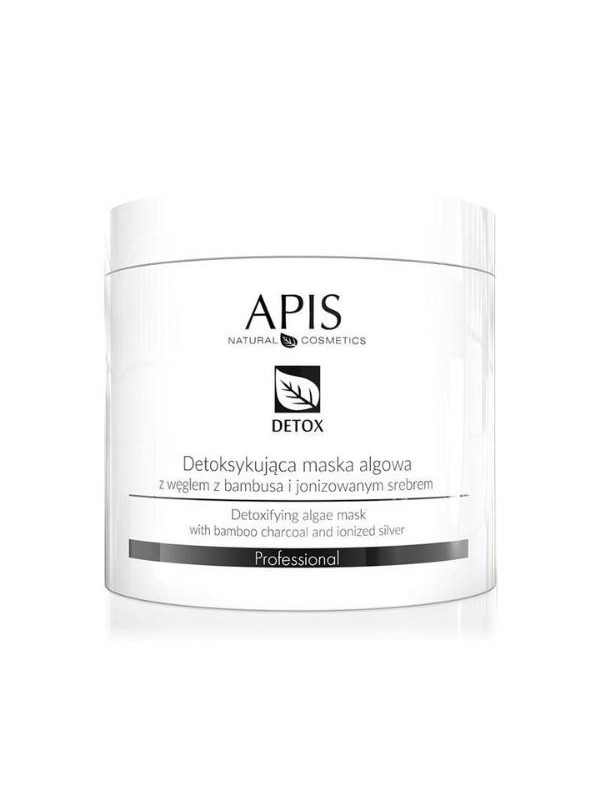 Apis Detox Detoxifying face algae mask with bamboo charcoal and ionized silver 200 g