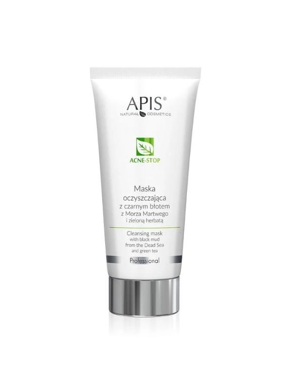 Apis Acne - Stop Reinigungsmaske mit grünem Tee und Schlamm aus dem Toten Meer 200 ml