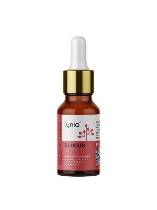 Lynia Elixer met retinol sinaasappelschilolie 15 ml