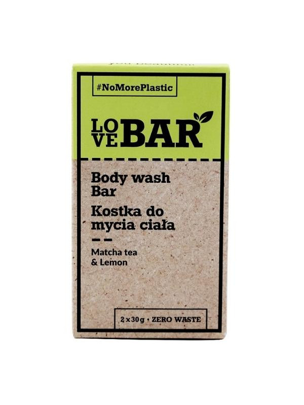 Love Bar Matcha & Lime bodywash reep 2x30 g