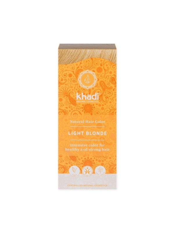 Khadi Natural Hair Colour Henna voor haar Blond 100 g