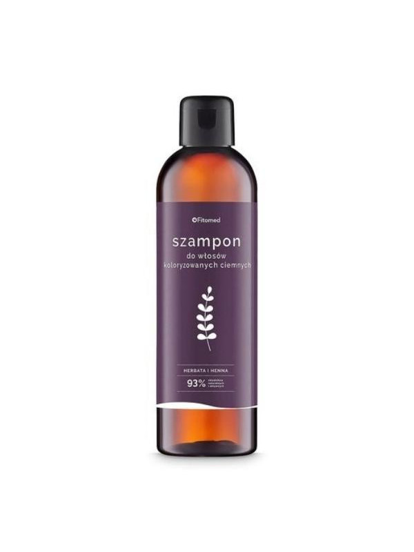 Fitomed Thee en Henna Shampoo voor gekleurd donker haar 200 g