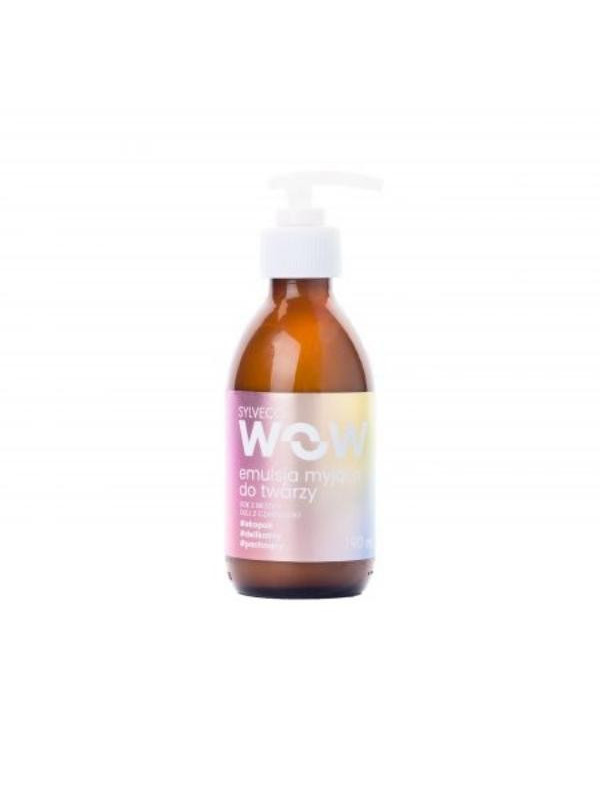 Sylveco WOW Washing face emulsion for sensitive and dry skin Birch juice and black seed oil 190 ml