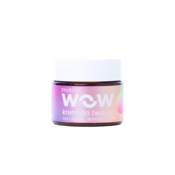 Sylveco WOW light Day and night cream for young skin care Birch juice, Betulin and Xylitol 50 ml