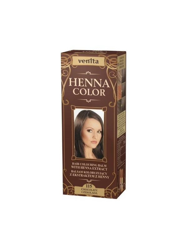 Venita Henna Color Coloring balm with henna extract /115/ Chocolate 75 ml