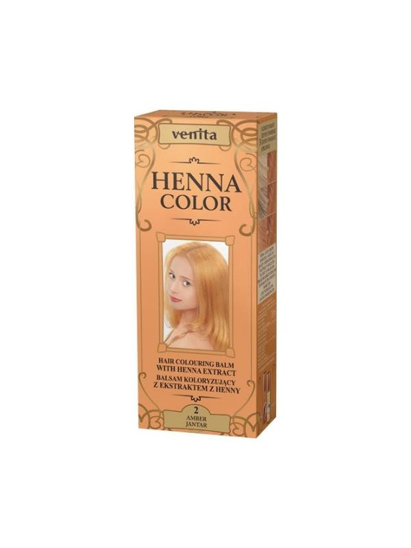 Venita Henna Color Kleurbalsem met henna-extract /2/ Jantar 75 ml