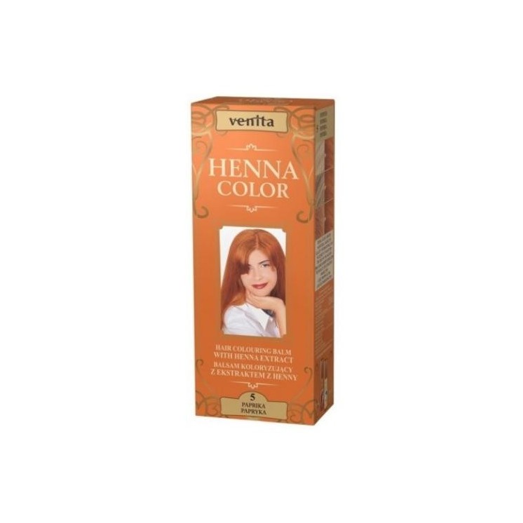 Venita Henna Color Kleurbalsem met henna-extract / 5 / Peper 75 ml