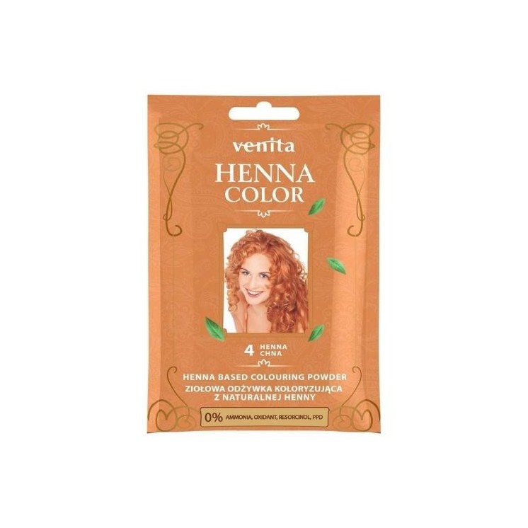 Venita Henna Color kruiden Conditioner kleuring met natuurlijke henna /4/ Henna Chna 25 g