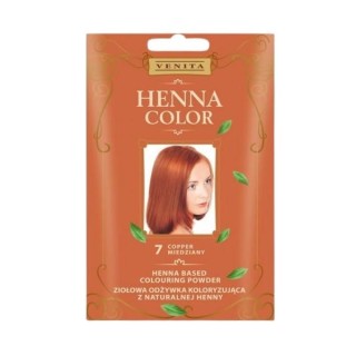 Venita Henna Color herbal Conditioner coloring with natural henna /7/ Copper 25 g