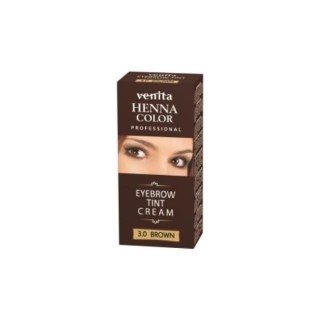 Venita Professional Henna Color Henna voor wenkbrauwen in creme /4.0/ Brown 30 g